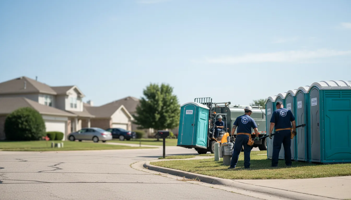 Porta Potty Rental in Anoka, MN near me